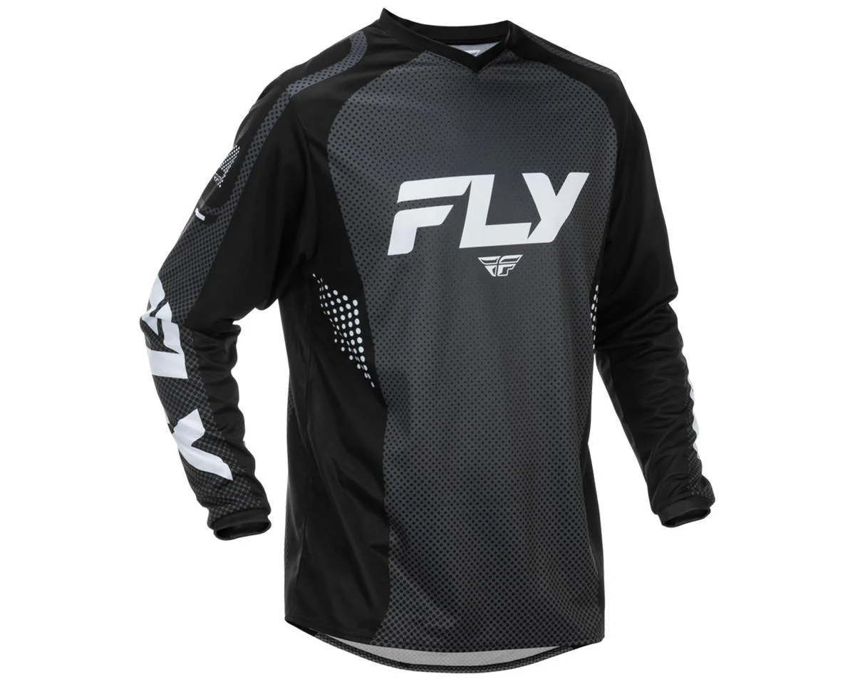 Fly Racing F-16 Jersey (Black/White) (S)